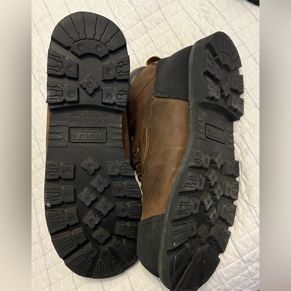 Worx wool boots size 13